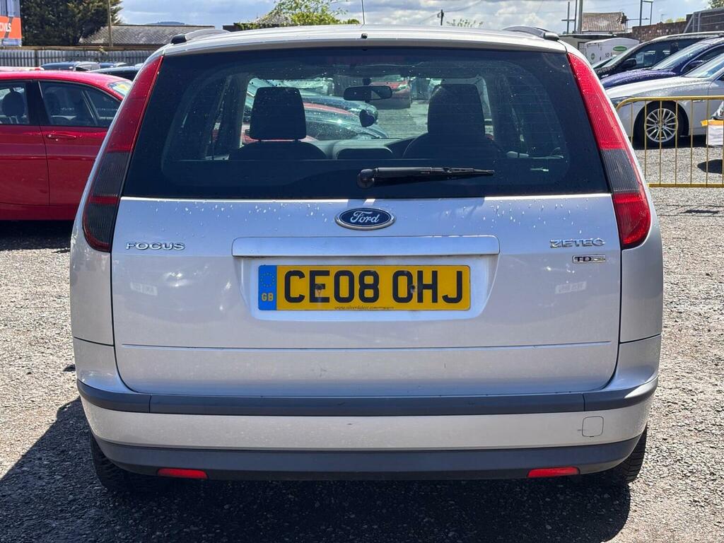 Ford Focus Estate 1.6 Tdci Zetec Climate 200808 Silver #6