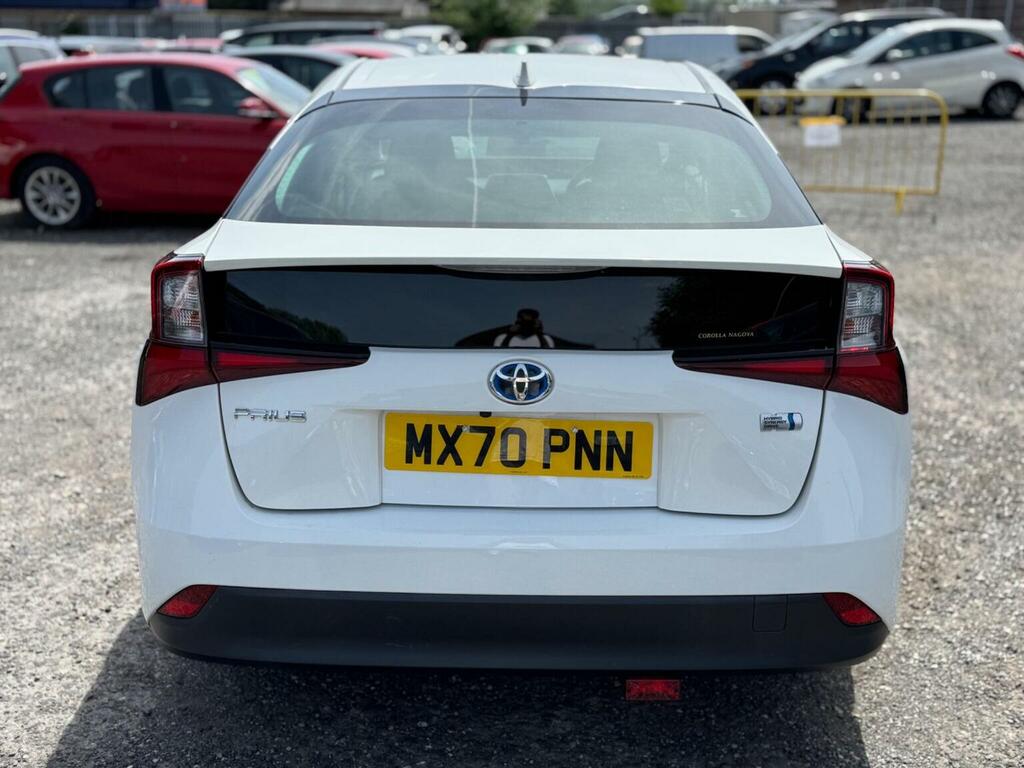 Toyota Prius 1.8 Vvt-h Active Hatchback Hybrid Cvt E MX70PNN White #6