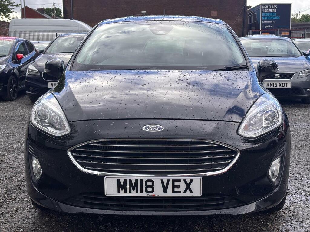 Ford Fiesta Hatchback 1.0T Ecoboost Titanium Euro 6 Ss MM18VEX Black #2