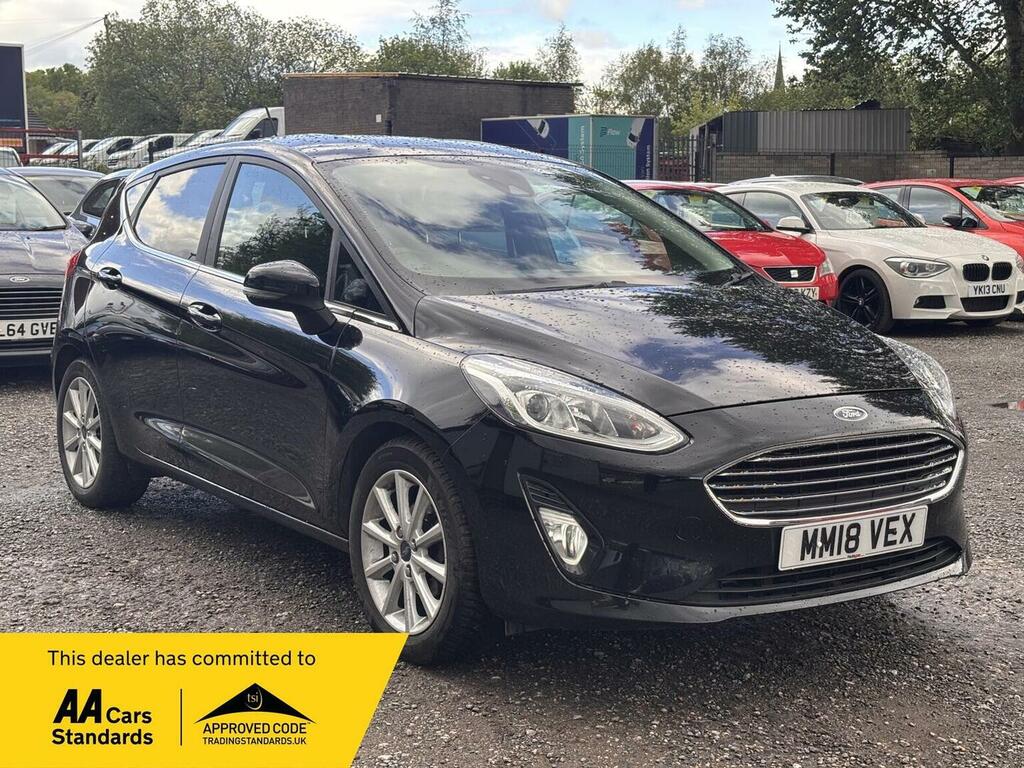 Ford Fiesta Hatchback 1.0T Ecoboost Titanium Euro 6 Ss Black