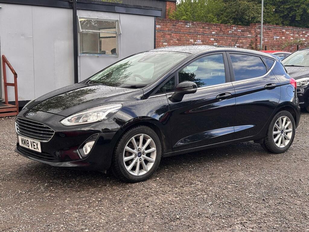 Ford Fiesta Hatchback 1.0T Ecoboost Titanium Euro 6 Ss MM18VEX Black #3