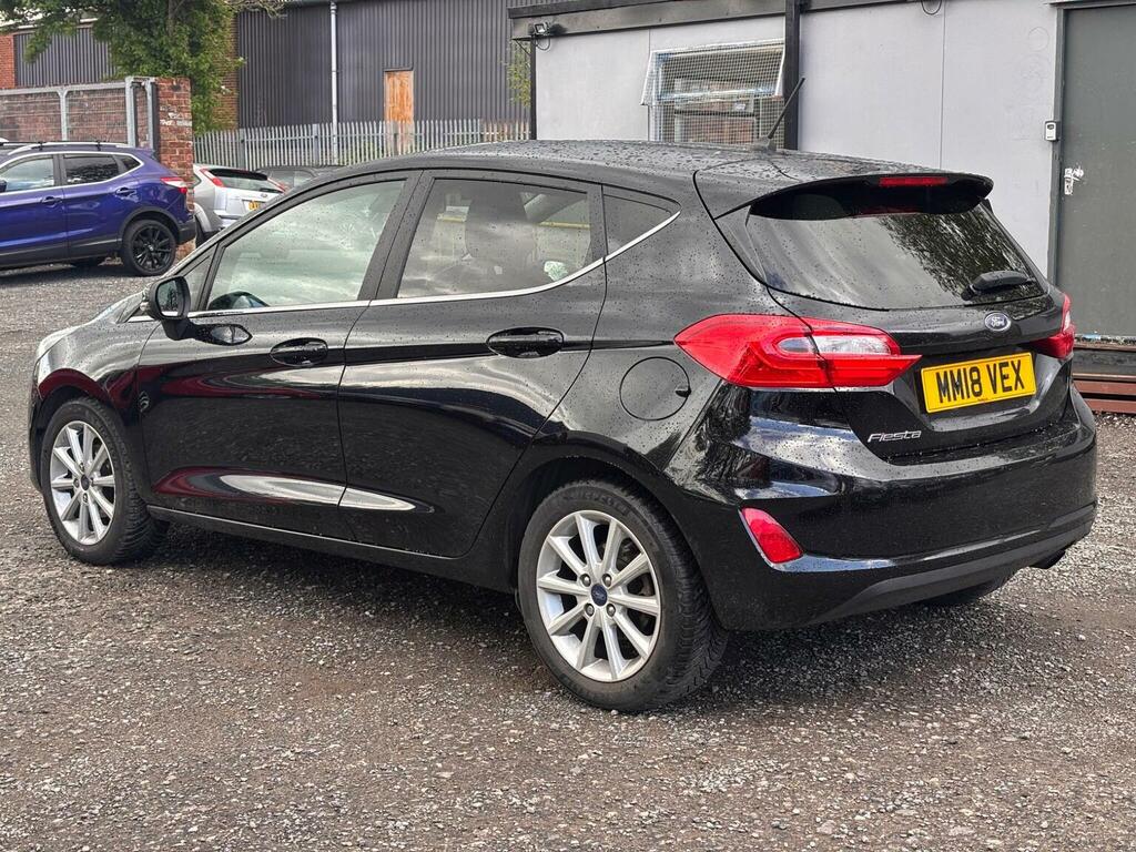 Ford Fiesta Hatchback 1.0T Ecoboost Titanium Euro 6 Ss MM18VEX Black #5