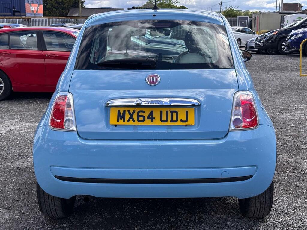 Fiat 500 0.9 Twinair Lounge Hatchback Dualogic E MX64UDJ Blue #6
