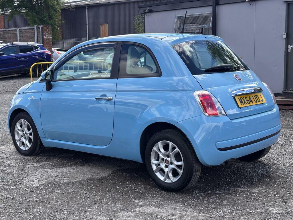 Fiat 500 0.9 Twinair Lounge Hatchback Dualogic E MX64UDJ Blue #5