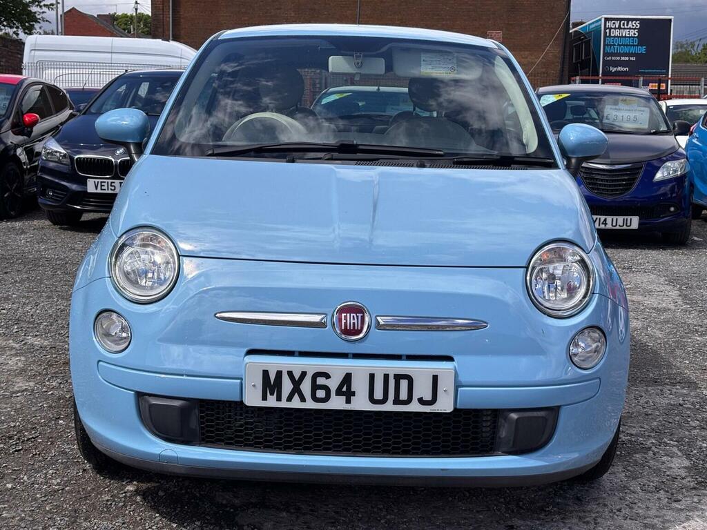 Fiat 500 0.9 Twinair Lounge Hatchback Dualogic E MX64UDJ Blue #2