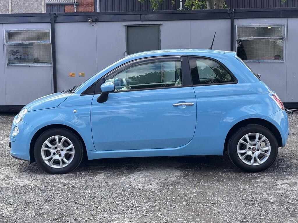 Fiat 500 0.9 Twinair Lounge Hatchback Dualogic E MX64UDJ Blue #4
