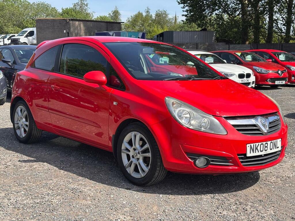Vauxhall Corsa Hatchback 1.2I 16V Sxi 200808 Red