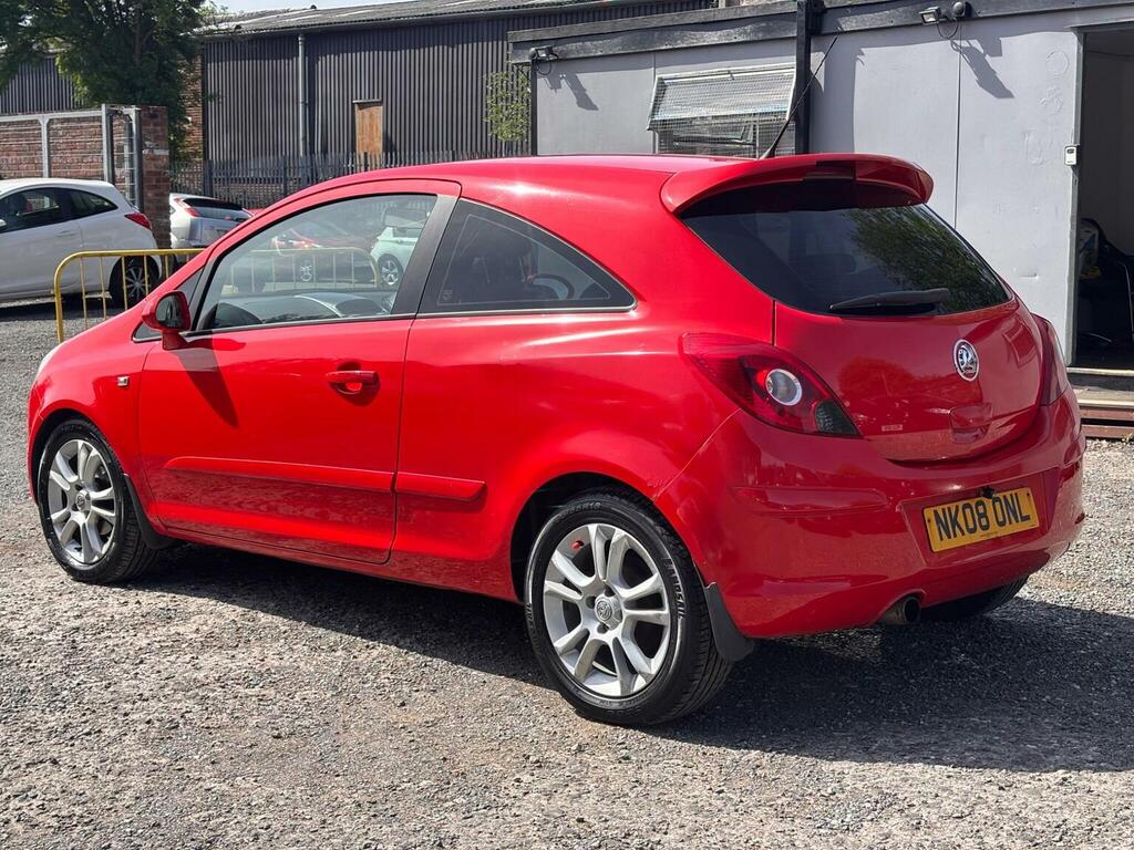 Vauxhall Corsa Hatchback 1.2I 16V Sxi 200808 NK08ONL Red #5
