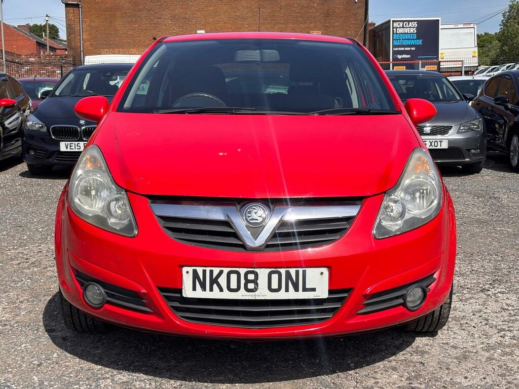 Vauxhall Corsa Hatchback 1.2I 16V Sxi 200808 NK08ONL Red #2