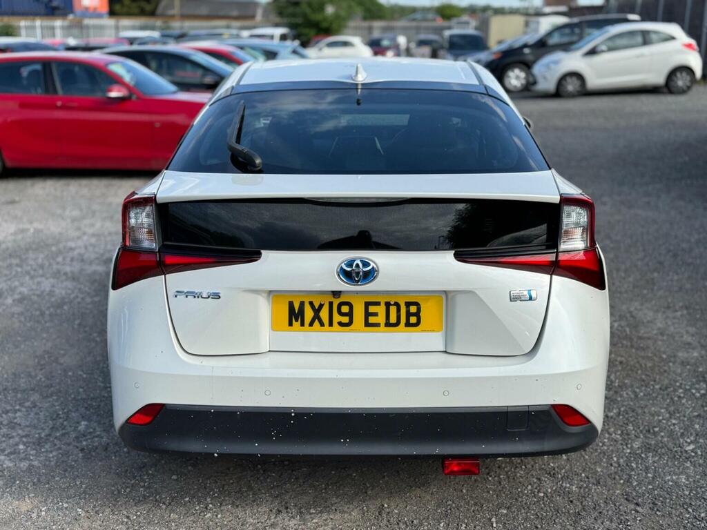 Toyota Prius Hatchback 1.8 Vvt-h Active Hatchback Hy MX19EDB White #6