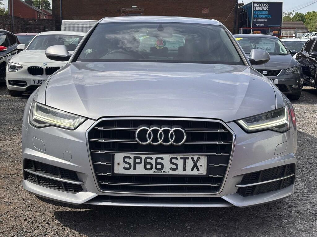 Audi A6 Saloon Saloon 2.0 Tdi Ultra S Line S Tronic Euro 6 Ss SP66STX Silver #2