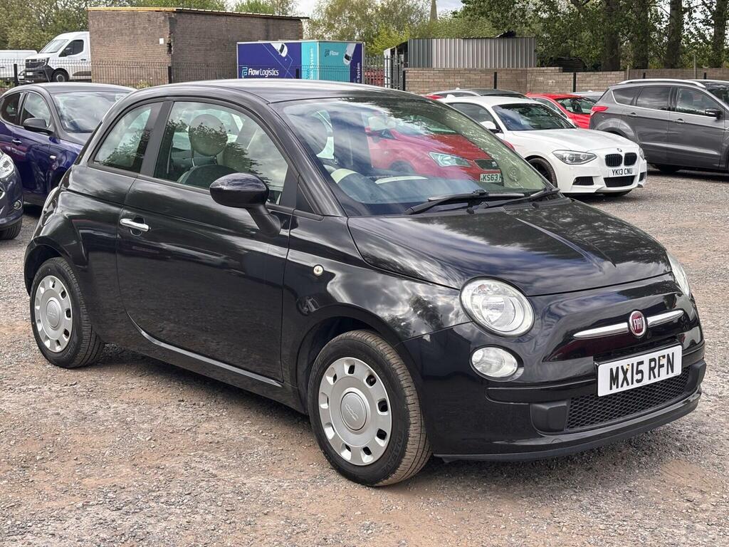Fiat 500 Hatchback 1.2 Lounge Dualogic Euro 6 Ss 20 Black