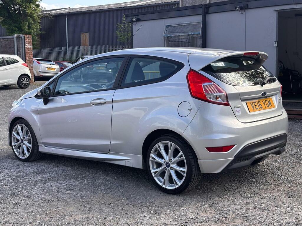Ford Fiesta Hatchback 1.0T Ecoboost Zetec S Euro 6 Ss VE16YGM Silver #5