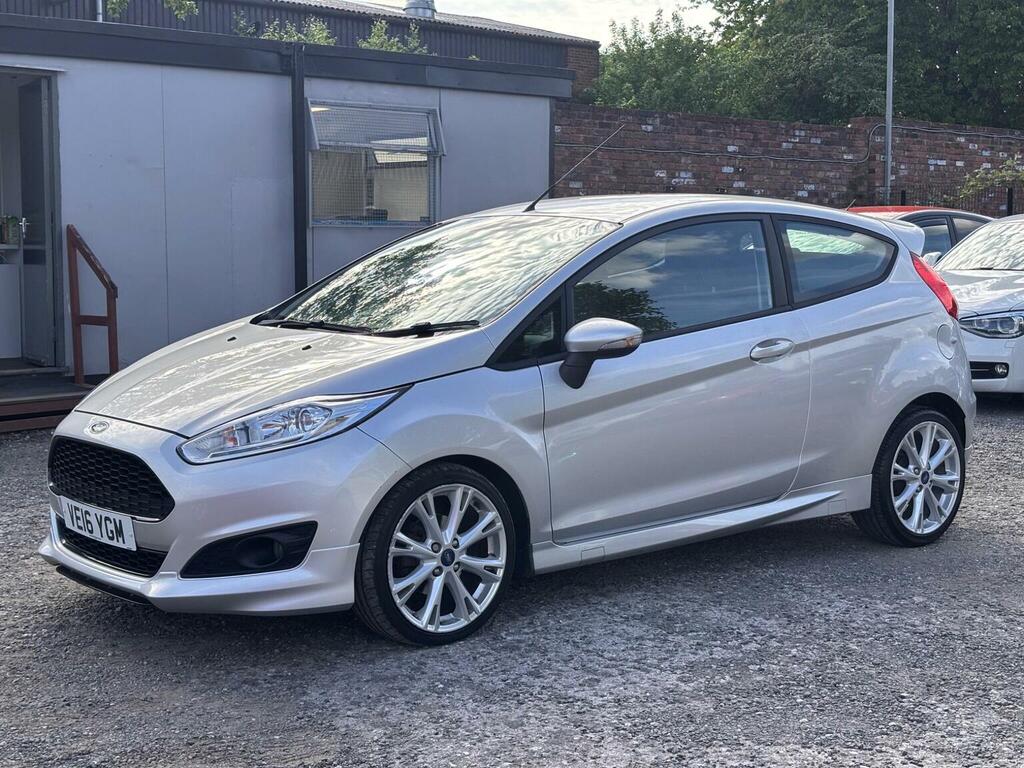 Ford Fiesta Hatchback 1.0T Ecoboost Zetec S Euro 6 Ss VE16YGM Silver #3
