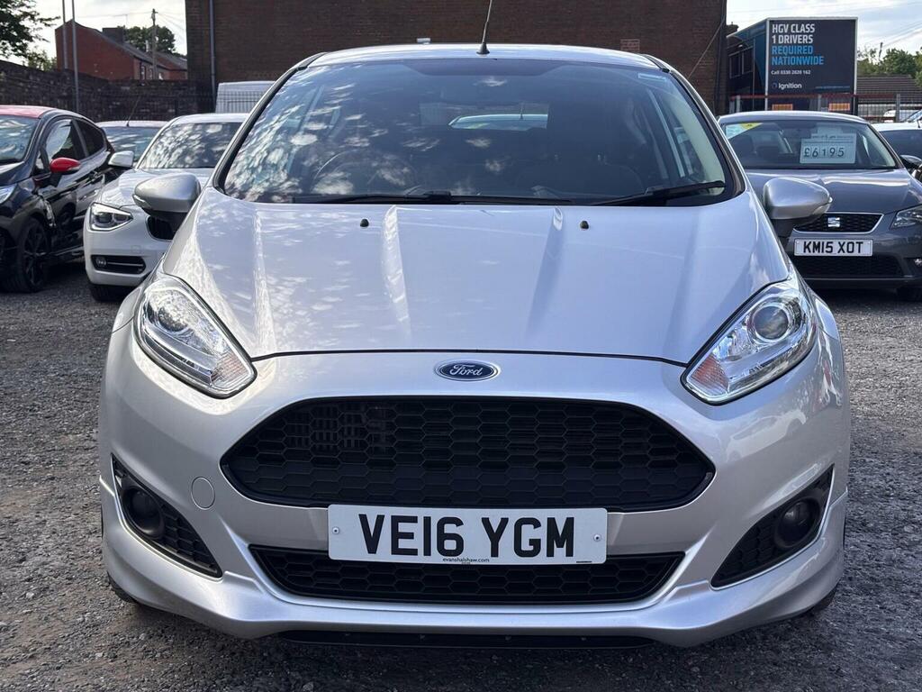 Ford Fiesta Hatchback 1.0T Ecoboost Zetec S Euro 6 Ss VE16YGM Silver #2
