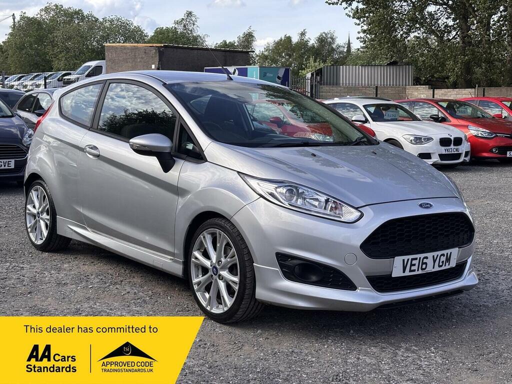Ford Fiesta Hatchback 1.0T Ecoboost Zetec S Euro 6 Ss Silver