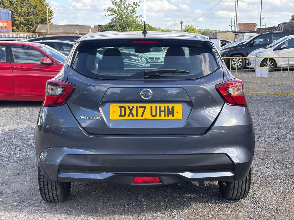 Nissan Micra Hatchback 1.0 Acenta Euro 6 201717 DX17UHM Grey #6