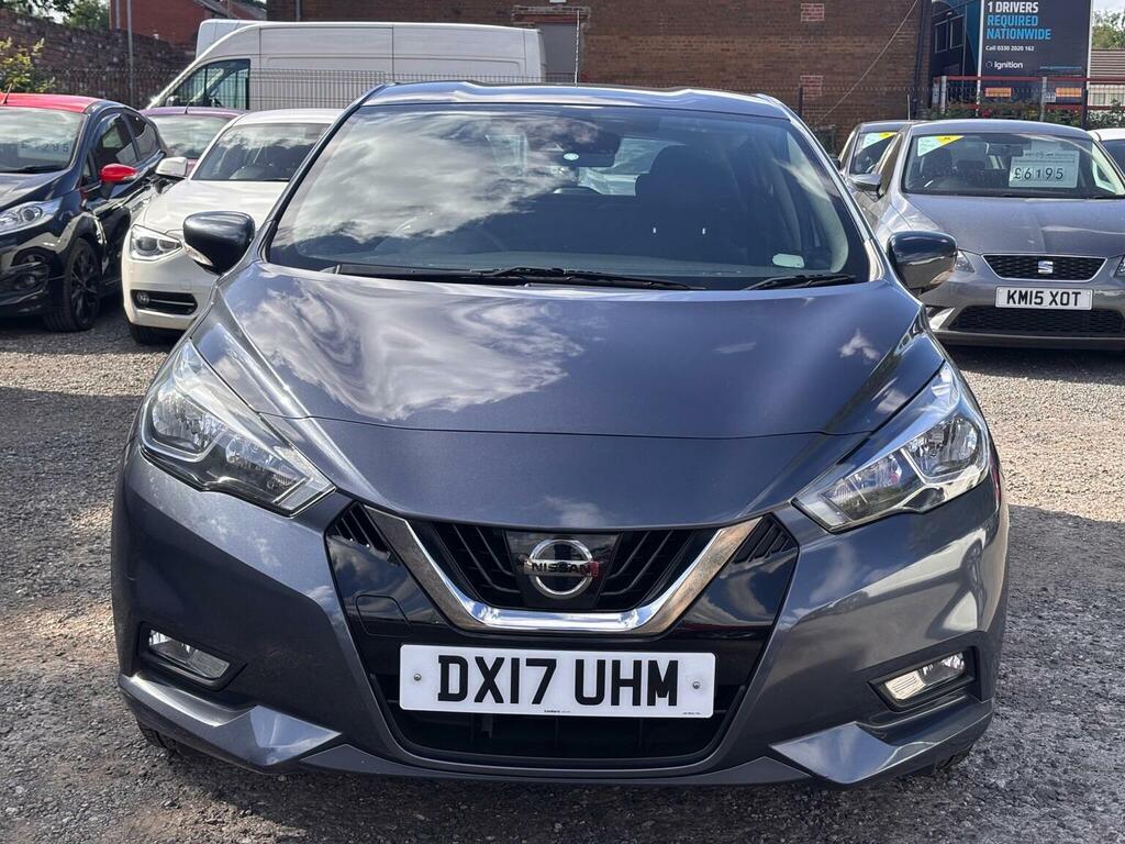 Nissan Micra Hatchback 1.0 Acenta Euro 6 201717 DX17UHM Grey #2
