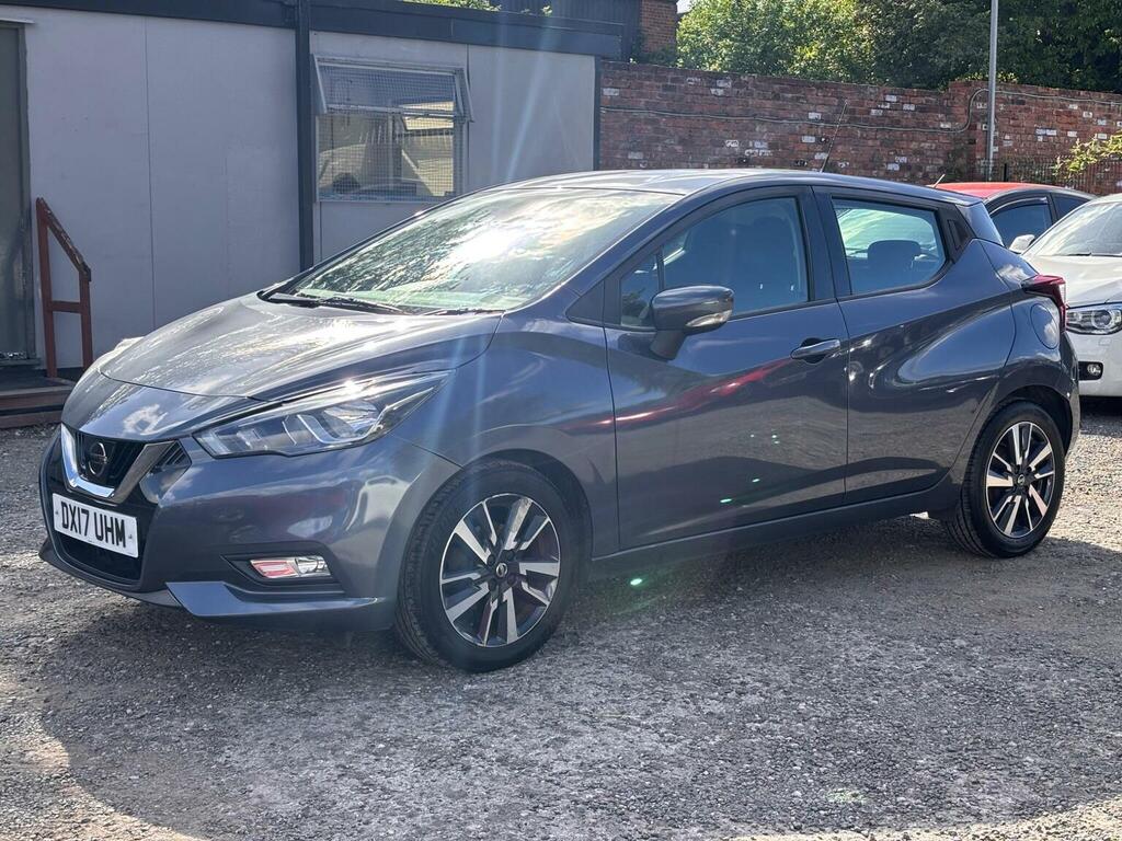 Nissan Micra Hatchback 1.0 Acenta Euro 6 201717 DX17UHM Grey #3