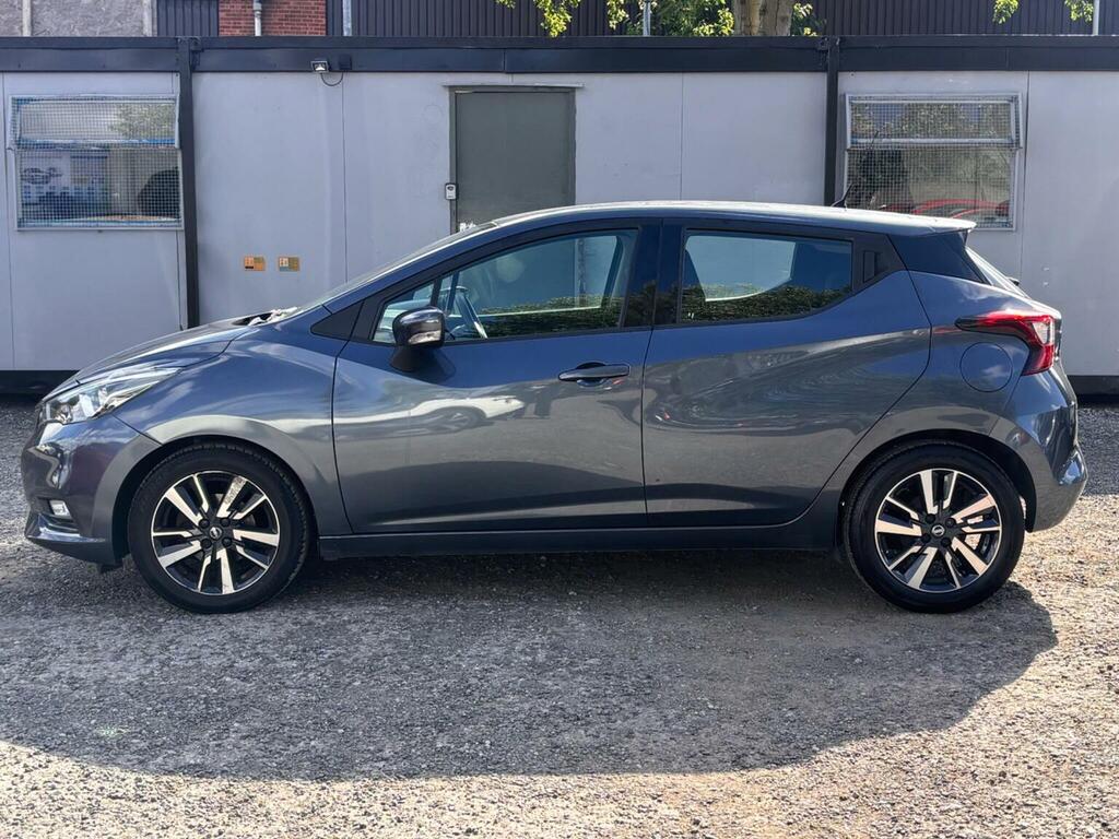 Nissan Micra Hatchback 1.0 Acenta Euro 6 201717 DX17UHM Grey #4