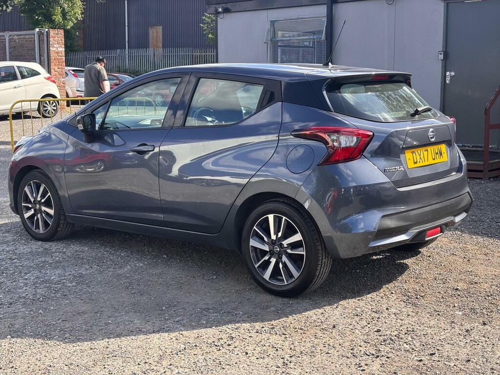 Nissan Micra Hatchback 1.0 Acenta Euro 6 201717 DX17UHM Grey #5
