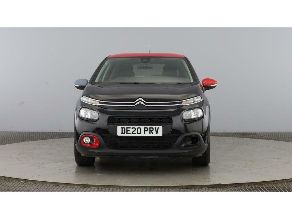 Citroen C3 Hatchback 1.2 Puretech Flair Plus Euro 6 Ss DE20PRV Black #2