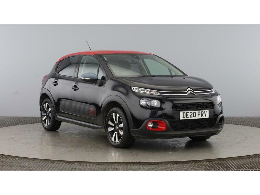 Citroen C3 Hatchback 1.2 Puretech Flair Plus Euro 6 Ss Black