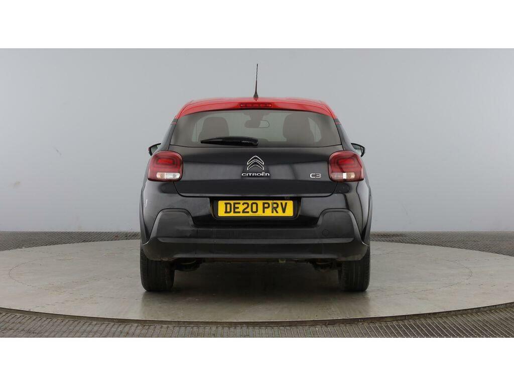 Citroen C3 Hatchback 1.2 Puretech Flair Plus Euro 6 Ss DE20PRV Black #5