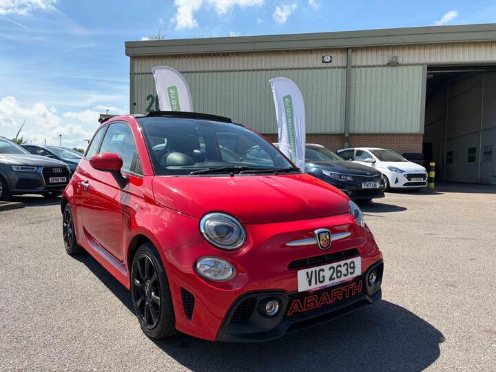 Abarth 595 1.4 T-jet Cabrio Euro 6 VIG2639 Red #6