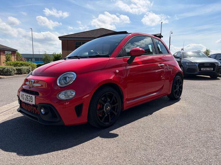 Abarth 595 1.4 T-jet Cabrio Euro 6 VIG2639 Red #3