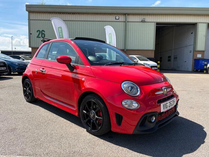 Abarth 595 1.4 T-jet Cabrio Euro 6 VIG2639 Red #5
