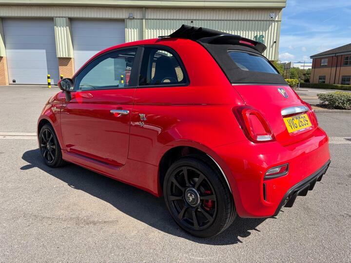 Abarth 595 1.4 T-jet Cabrio Euro 6 VIG2639 Red #4