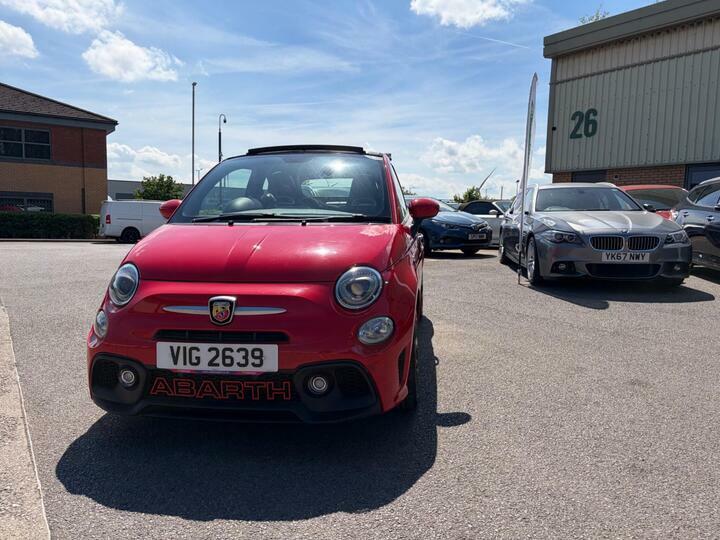 Abarth 595 1.4 T-jet Cabrio Euro 6 VIG2639 Red #2