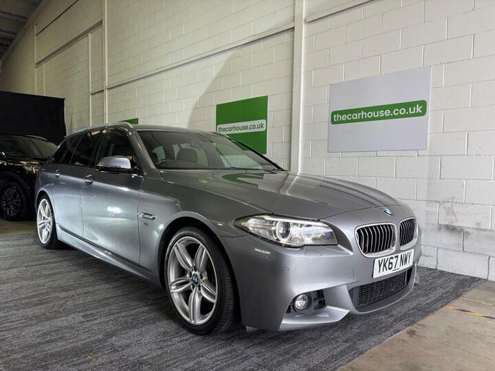BMW 5 Series 2.0 520D M Sport Touring Euro 6 Ss Grey #6