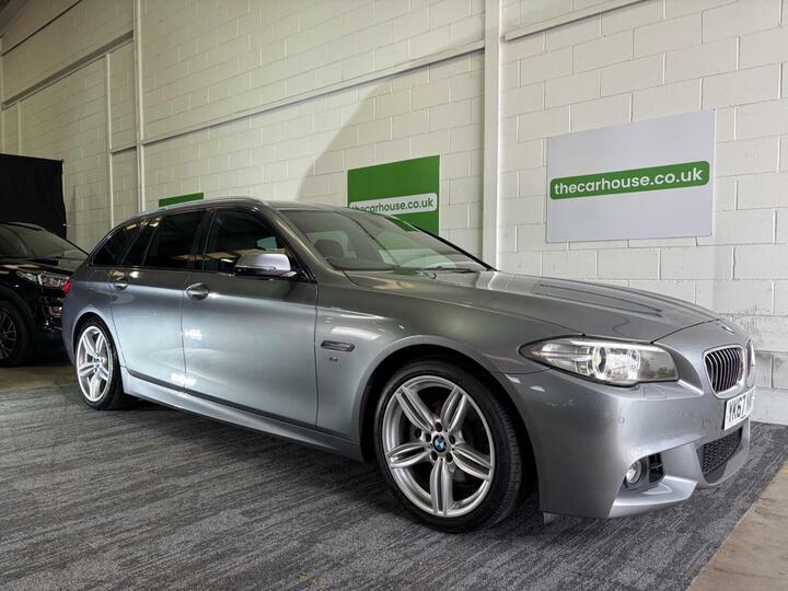 BMW 5 Series 2.0 520D M Sport Touring Euro 6 Ss Grey #5