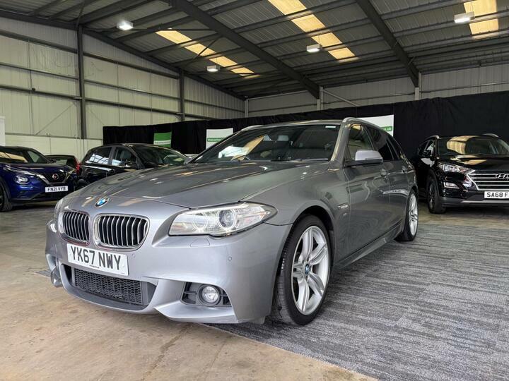 BMW 5 Series 2.0 520D M Sport Touring Euro 6 Ss Grey #3