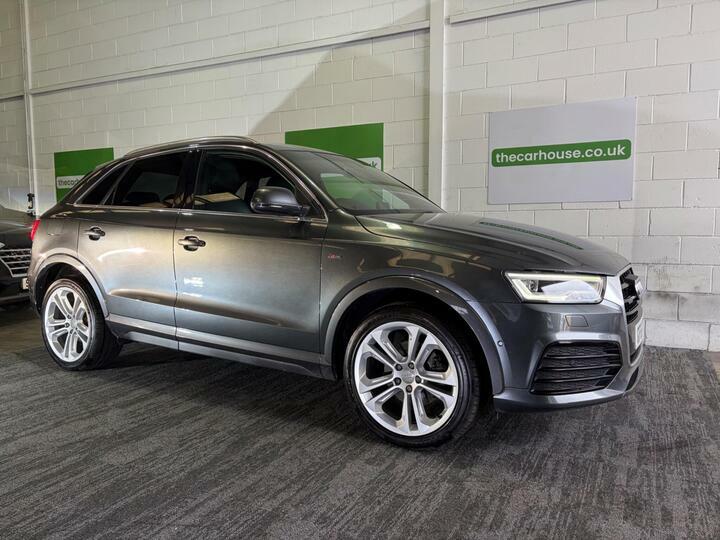 Audi Q3 2.0 Tdi S Line Plus S Tronic Quattro Euro 6 Ss Grey