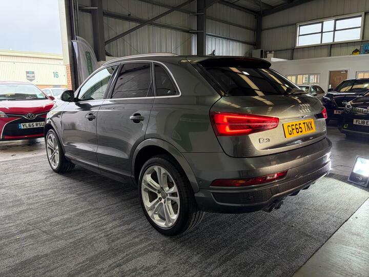 Audi Q3 2.0 Tdi S Line Plus S Tronic Quattro Euro 6 Ss GF65TNX Grey #4