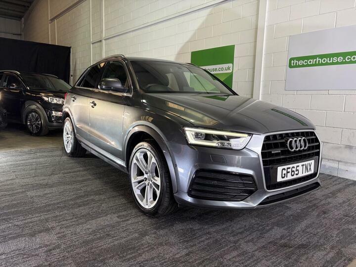 Audi Q3 2.0 Tdi S Line Plus S Tronic Quattro Euro 6 Ss GF65TNX Grey #6