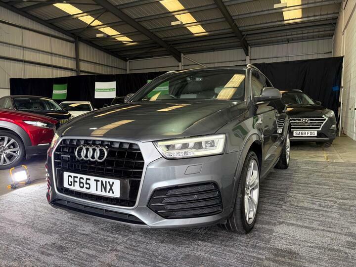 Audi Q3 2.0 Tdi S Line Plus S Tronic Quattro Euro 6 Ss GF65TNX Grey #3
