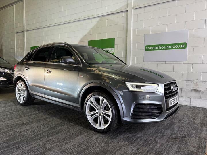 Audi Q3 2.0 Tdi S Line Plus S Tronic Quattro Euro 6 Ss GF65TNX Grey #5