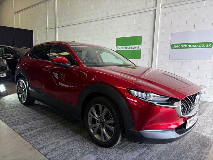 Mazda CX-30 2.0 E-skyactiv G Mhev Sport Lux Euro 6 Ss PO22NXG Red #4