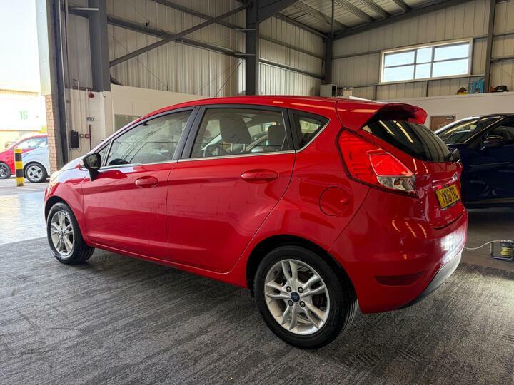 Ford Fiesta 1.25 Zetec Euro 6 YX16TXL Red #4