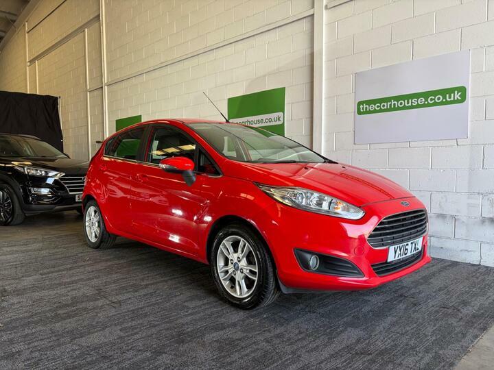 Ford Fiesta 1.25 Zetec Euro 6 YX16TXL Red #5