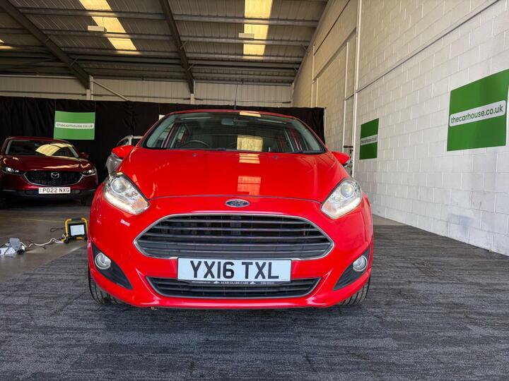 Ford Fiesta 1.25 Zetec Euro 6 YX16TXL Red #2