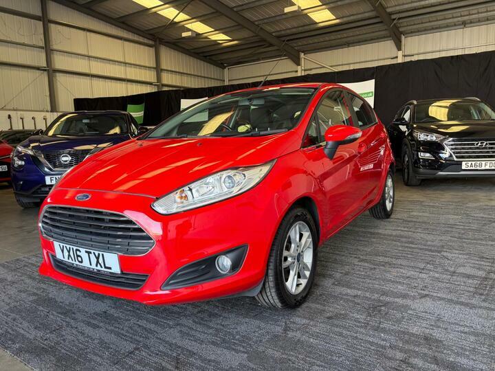 Ford Fiesta 1.25 Zetec Euro 6 YX16TXL Red #3