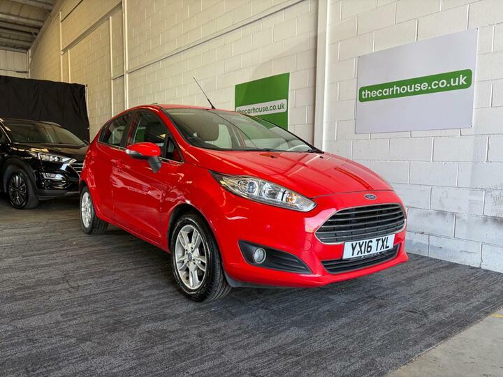 Ford Fiesta 1.25 Zetec Euro 6 YX16TXL Red #6