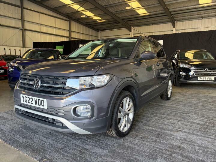 Volkswagen T-Cross 1.0 Tsi Active Suv Euro 6 Ss YG22WDO Grey #3