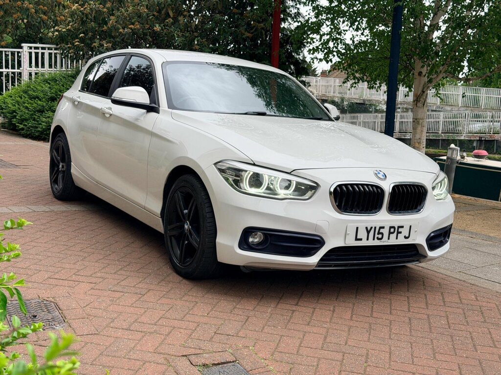 BMW 1 Series 1.6 118I Sport Euro 6 Ss LY15PFJ White #5