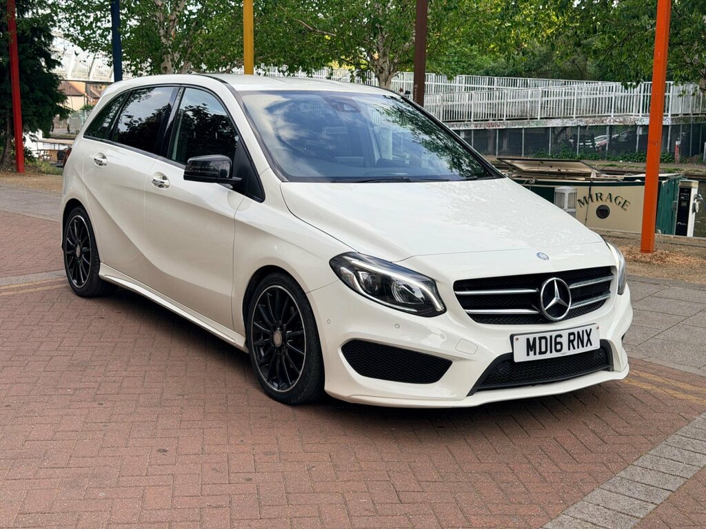 Mercedes-Benz B Class 1.5 B180d Amg Line Premium 7G-dct Euro 6 Ss 5 MD16RNX White #3